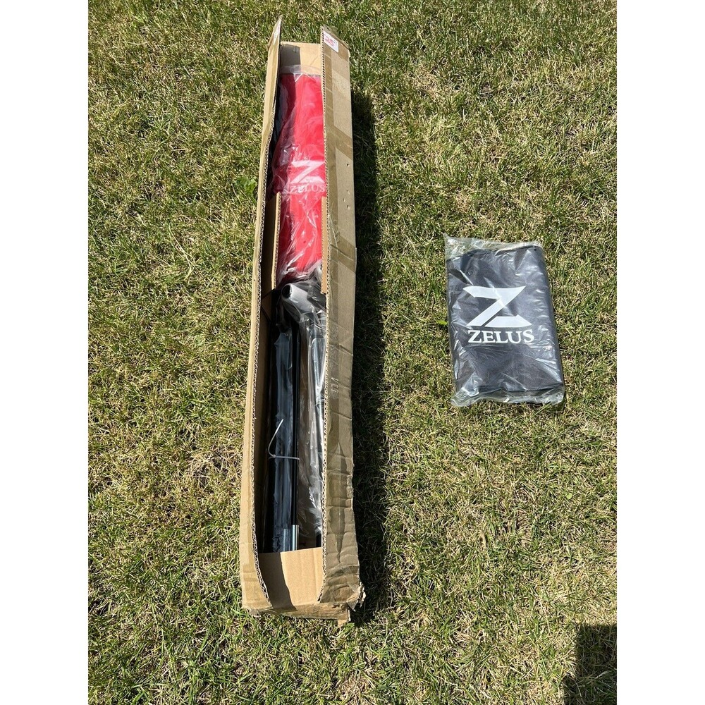 7'×7' Baseball Softball Practice Net Training Pitching Hitting Strike Zone W/Bag - Picture 3 of 5